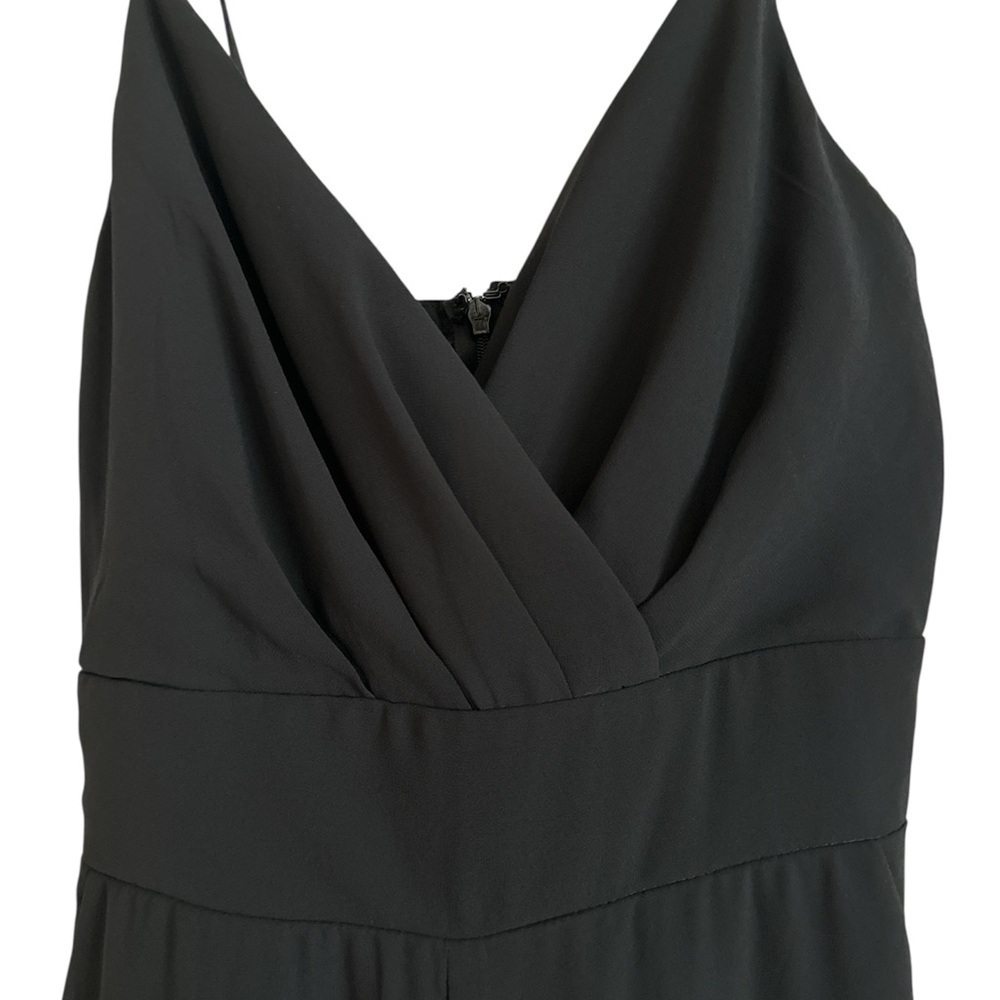 Lulus Black Wide-Leg Elegant Black Jumpsuit, size XS - Picture 4 of 7